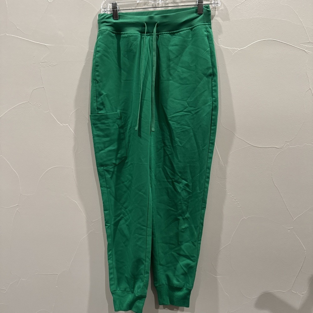 Mandala Scrubs Women Jogger Pants Size Xs‎ Green